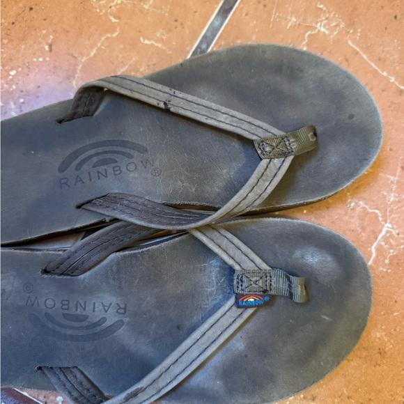 Rainbow Dark Sandals - Picture 2 of 6